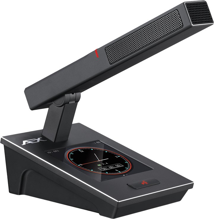 AEX CS-701D delegate conference microphone unit