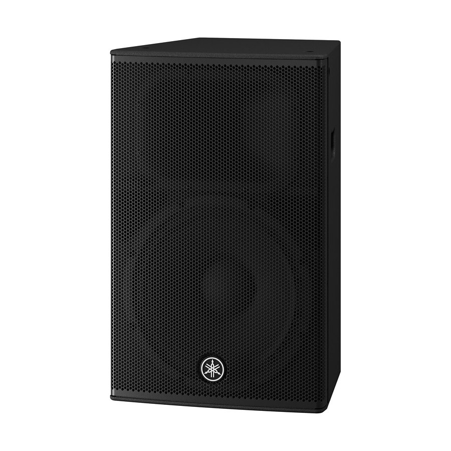 Yamaha CHR15 two-way passive loudspeaker, angled view